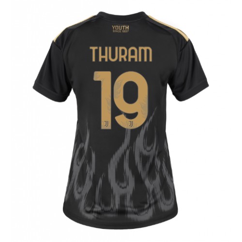 Stroje piłkarskie Juventus Khephren Thuram #19 Koszulka Trzeciej dla damskie 2026-27 Krótki Rękaw